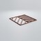 Ekena Millwork Small Genoa Decorative Fretwork Wood Wall Panels, Walnut, 11 3/8"W x 11 3/8"H x 3/8"T WALW12X12X0375GNAWA - alternate 5